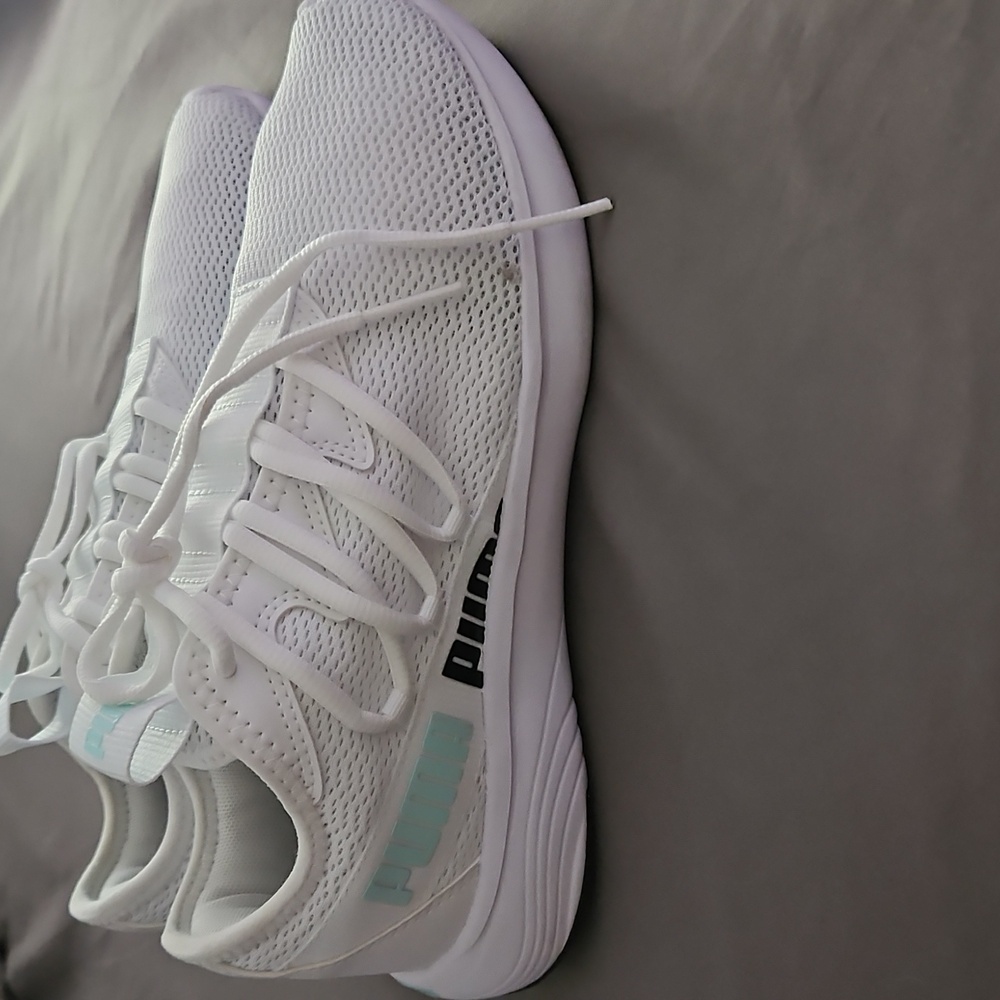 Puma SoftFoam+ White Sneakers - Picture 5 of 8